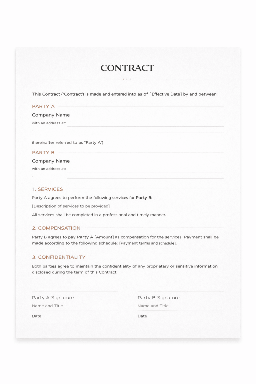 Contracts